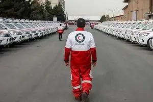 امدادرسانی نجاتگران هلال‌احمر به ۲۰ مصدوم تصادف در جاده گرمسار