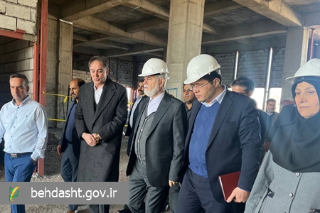 بازدید رییس کمیسیون بهداشت مجلس از بیمارستان در حال ساخت بم/ قول مساعدت معاون توسعه مدیریت و منابع وزارت بهداشت برای تخصیص بودجه
