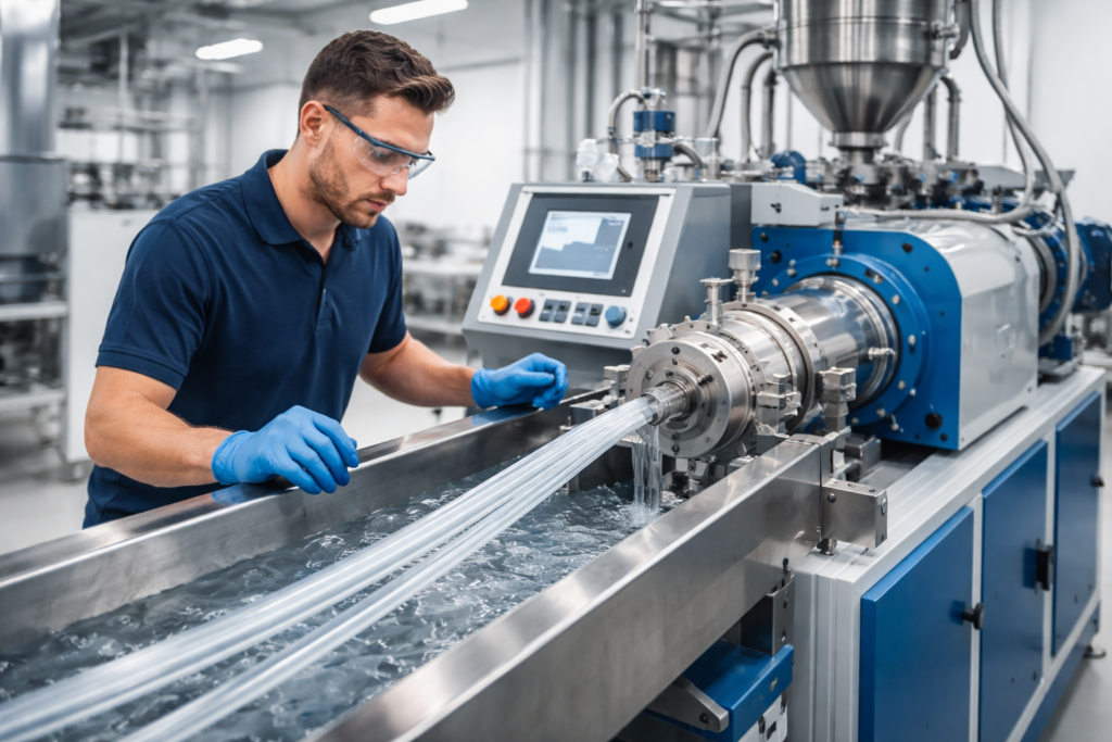 اکسترودر وکیوم دار