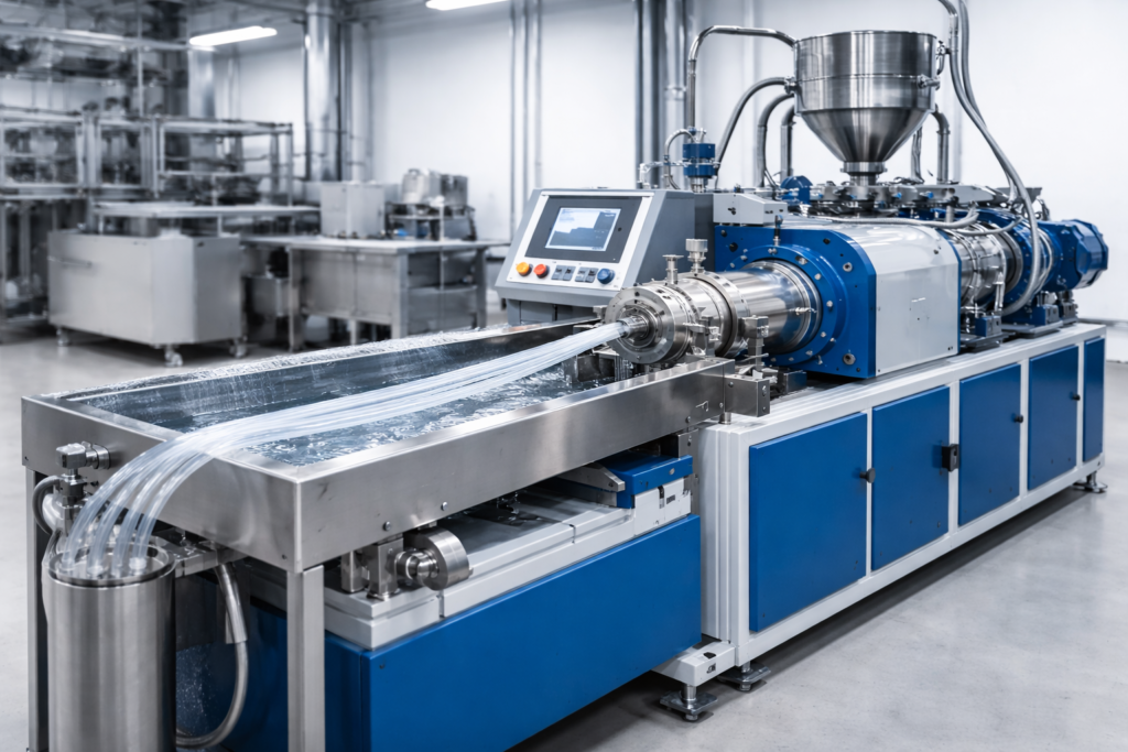 اکسترودر وکیوم دار