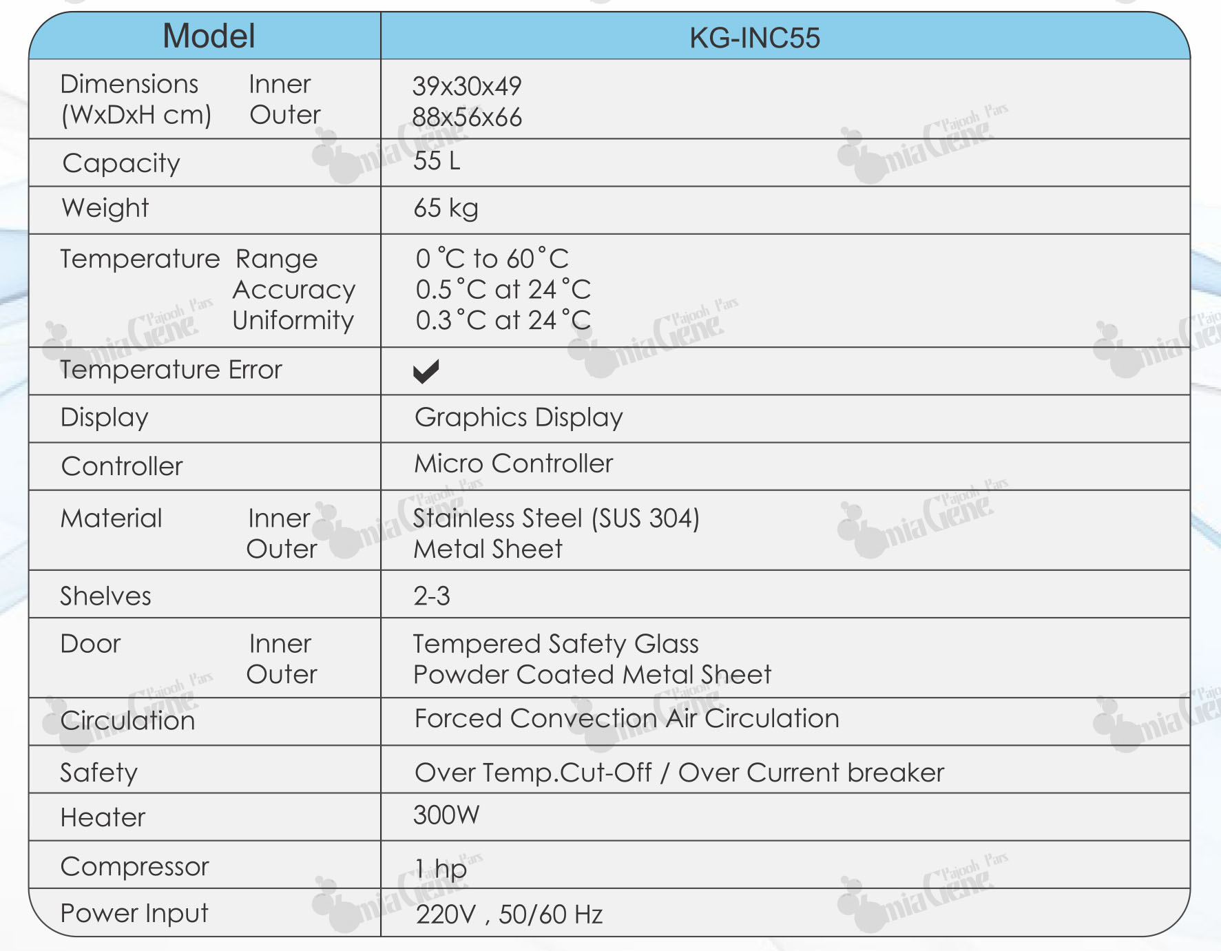 انکوباتور یخچال دار (Refrigerated Incubator)